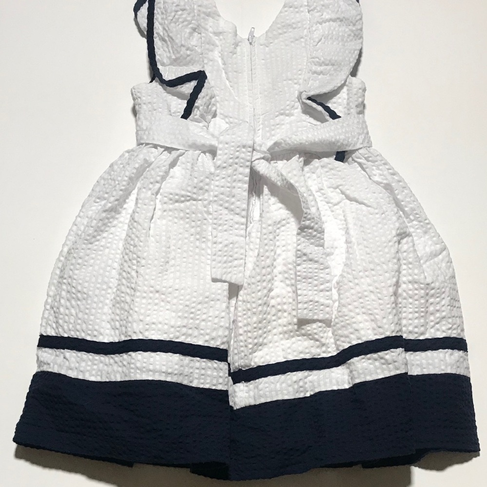 bonnie jean ruffled apron dress - Picture 6 of 8